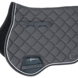 Covalliero tapis de selle anatomique Salvina - Graphite