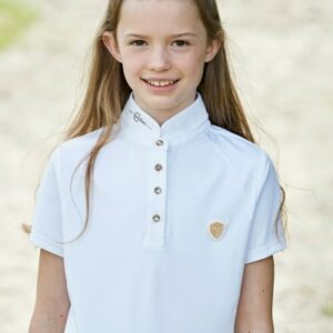 Covalliero - chemise de concours enf - Blanc