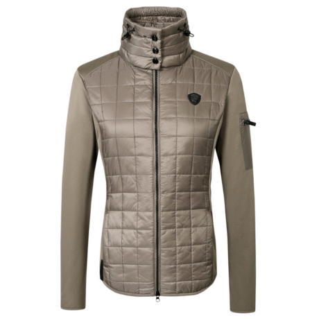 Veste combinée Taupe Covalliero