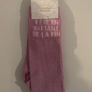 Paillettes Attitude - Chaussettes à paillettes "1ere en partant de la fin"