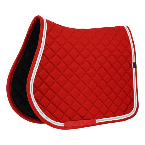 tapis noel poney rouge